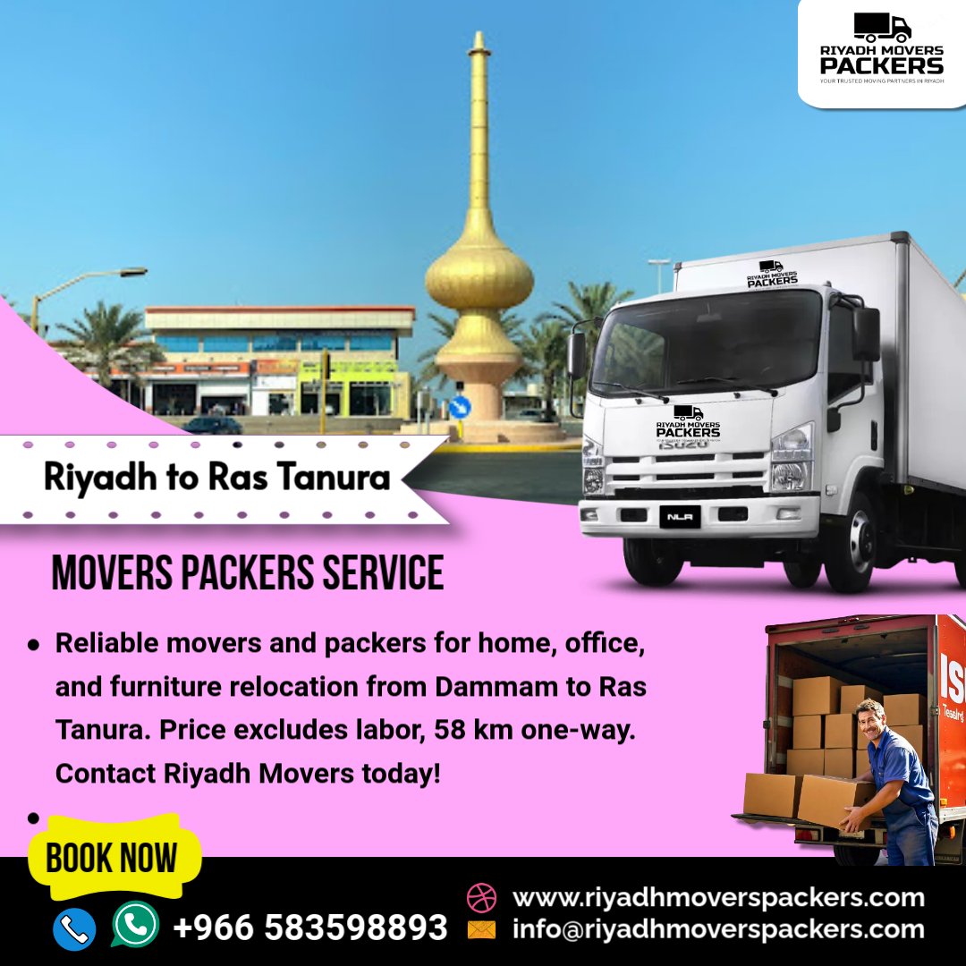 Dammam to Ras Tanura Movers Packers Services