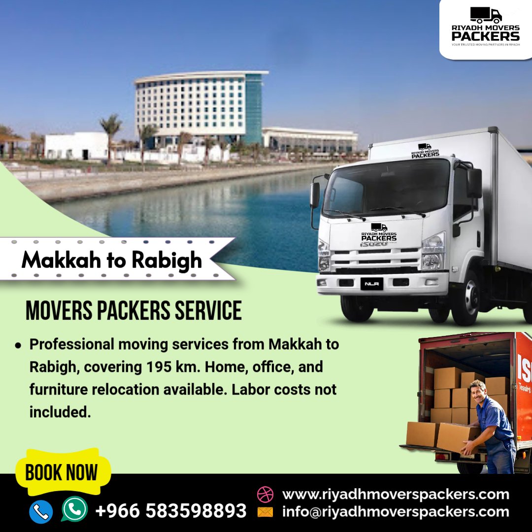 Makkah to Rabigh Packers Services
