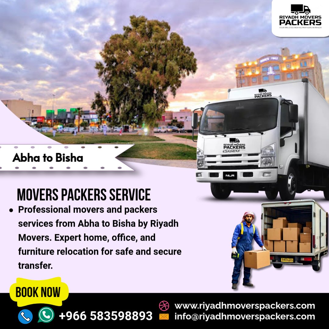 Abha to Bisha Movers and Packers Services